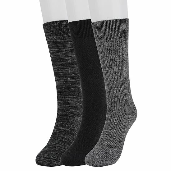 Men's Sonoma Goods For Life® 3-pack Marled Crew Socks White Rust Denim 11 Men's Sonoma Goods For Life® 3-pack Marled Crew Socks White Rust Denim - Image 9