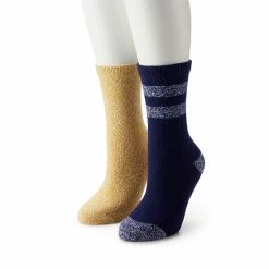 Women's Sonoma Goods For Life® Stripe Supercozy Crew Socks Pink -Sonoma Goods For Life shop unnamed file 9350