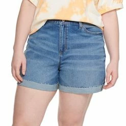 Plus Size Sonoma Goods For Life® Premium High-Waist Denim Shorts Broadway 16 Plus Size Sonoma Goods For Life® Premium High-Waist Denim Shorts Broadway -Sonoma Goods For Life shop unnamed file 9361