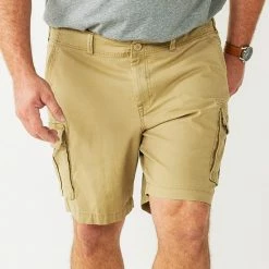 Big & Tall Sonoma Goods For Life® 10" Everyday Cargo Shorts English Elm -Sonoma Goods For Life shop unnamed file 9375