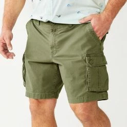 Big & Tall Sonoma Goods For Life® 10" Everyday Cargo Shorts English Elm -Sonoma Goods For Life shop unnamed file 9377