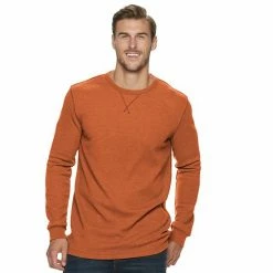 Big & Tall Sonoma Goods For Life® Modern-Fit Thermal Crewneck Pullover Dark Blue -Sonoma Goods For Life shop unnamed file 938