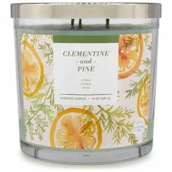 Sonoma Goods For Life® Clementine & Pine 14-oz. Candle Jar