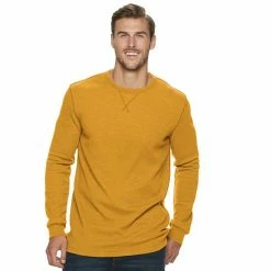 Big & Tall Sonoma Goods For Life® Modern-Fit Thermal Crewneck Pullover Dark Blue -Sonoma Goods For Life shop unnamed file 945