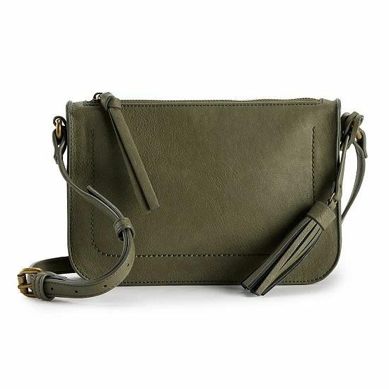 Sonoma Goods For Life® Barlow Crossbody Bag Ivy Green 11 Sonoma Goods For Life® Barlow Crossbody Bag Ivy Green - Image 9