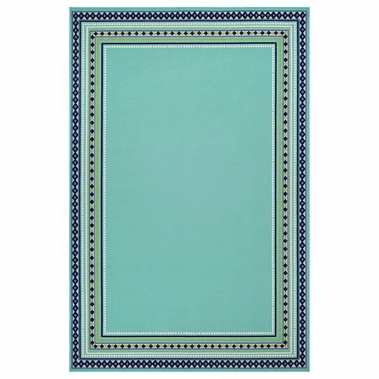 Sonoma Goods For Life® Framed Border Indoor Outdoor Rug Red 11 Sonoma Goods For Life® Framed Border Indoor Outdoor Rug Red - Image 9