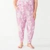 Plus Size Sonoma Goods For Life® Essential Banded Bottom Pajama Pants Purple Dye -Sonoma Goods For Life shop unnamed file 9600