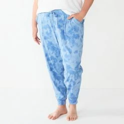 Plus Size Sonoma Goods For Life® Essential Banded Bottom Pajama Pants Purple Dye -Sonoma Goods For Life shop unnamed file 9604