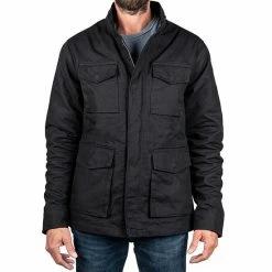 Men's Sonoma Goods For Life® Fleece-Lined Canvas Jacket Black -Sonoma Goods For Life shop unnamed file 9609