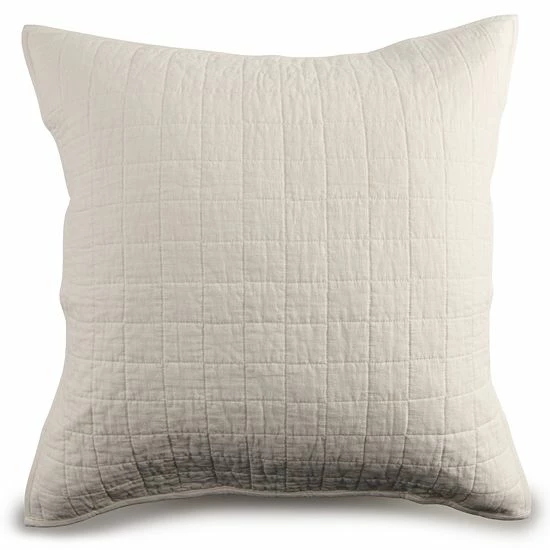 Sonoma Goods For Life® Linen Cotton Euro Sham Dusty Plum 6 Sonoma Goods For Life® Linen Cotton Euro Sham Dusty Plum - Image 4