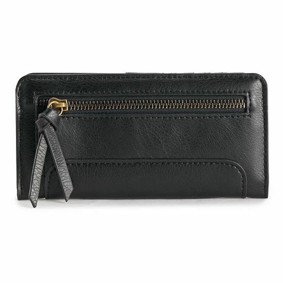 Sonoma Goods For Life® Staves RFID-Blocking Slim Wallet Midnight Black 4 Sonoma Goods For Life® Staves RFID-Blocking Slim Wallet Midnight Black - Image 2