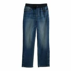 Boys 6-20 Sonoma Goods For Life® Adaptive Jeans Medium Wash