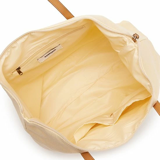 Sonoma Goods For Life® Canvas Tote Bag Bird Zebra 5 Sonoma Goods For Life® Canvas Tote Bag Bird Zebra - Image 3