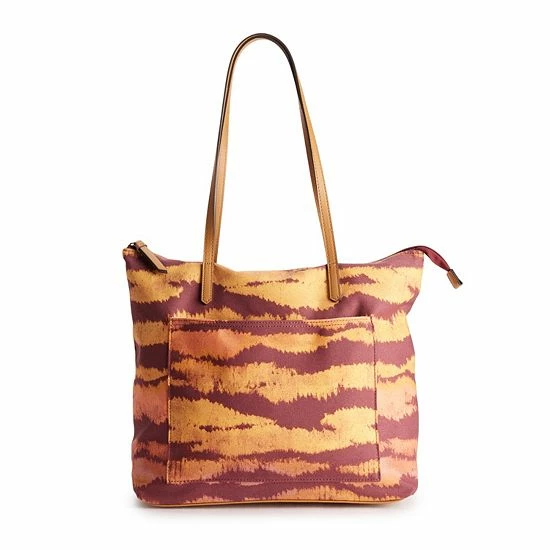 Sonoma Goods For Life® Canvas Tote Bag Bird Zebra 7 Sonoma Goods For Life® Canvas Tote Bag Bird Zebra - Image 5