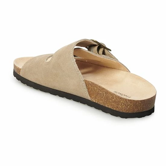 Sonoma Goods For Life® Artwork 02 Women's Suede Slide Sandals Floral 6 Sonoma Goods For Life® Artwork 02 Women's Suede Slide Sandals Floral - Image 4