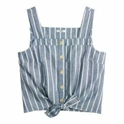 Women's Sonoma Goods For Life® Tie-Hem Squareneck Tank Pink Blue Multi Stripe 13 Women's Sonoma Goods For Life® Tie-Hem Squareneck Tank Pink Blue Multi Stripe -Sonoma Goods For Life shop unnamed file 9710