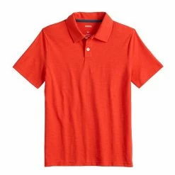 Boys 8-20 Sonoma Goods For Life® Supersoft Solid Polo Red