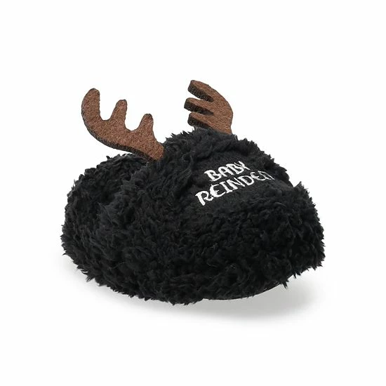 Sonoma Goods For Life Baby Jammies For Your Families® Reindeer Slippers Black 9 Sonoma Goods For Life Baby Jammies For Your Families® Reindeer Slippers Black - Image 7