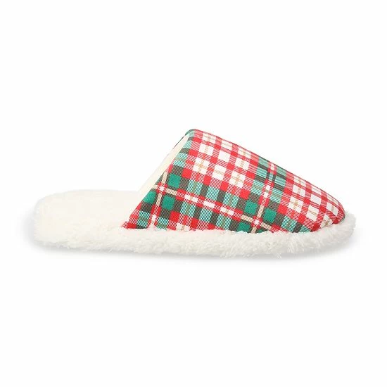 Sonoma Goods For Life Men's Jammies For Your Families® Plaid Scuff Slippers 4 Sonoma Goods For Life Men's Jammies For Your Families® Plaid Scuff Slippers - Image 2