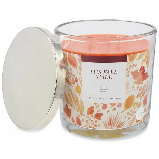 Sonoma Goods For Life® It's Fall Y'all 14-oz. Candle Jar 5 Sonoma Goods For Life® It's Fall Y'all 14-oz. Candle Jar - Image 3