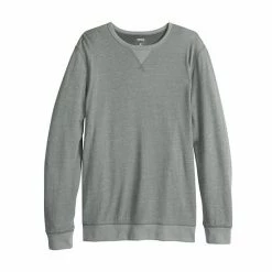 Men's Sonoma Goods For Life® Double Knit Crewneck Light Blue -Sonoma Goods For Life shop unnamed file 986