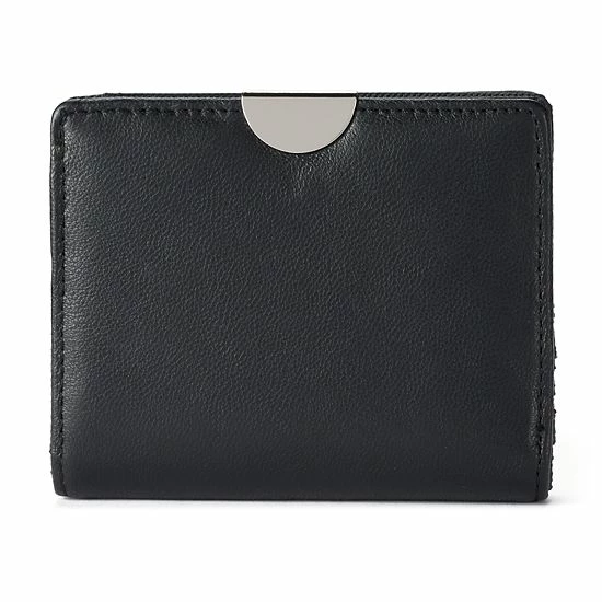 Sonoma Goods For Life® Lambskin Leather RFID-Blocking Mini Bifold Wallet Black 7 Sonoma Goods For Life® Lambskin Leather RFID-Blocking Mini Bifold Wallet Black - Image 5