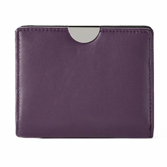 Sonoma Goods For Life® Lambskin Leather RFID-Blocking Mini Bifold Wallet Black 8 Sonoma Goods For Life® Lambskin Leather RFID-Blocking Mini Bifold Wallet Black - Image 6