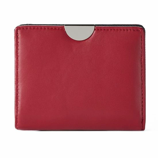 Sonoma Goods For Life® Lambskin Leather RFID-Blocking Mini Bifold Wallet Black 9 Sonoma Goods For Life® Lambskin Leather RFID-Blocking Mini Bifold Wallet Black - Image 7