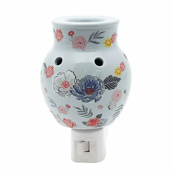 Sonoma Goods For Life® Floral Outlet Wax Melt Warmer 3 Sonoma Goods For Life® Floral Outlet Wax Melt Warmer