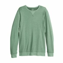 Men's Sonoma Goods For Life® Double Knit Crewneck Light Blue -Sonoma Goods For Life shop unnamed file 987