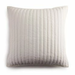 Sonoma Goods For Life® Cotton Velvet Euro Sham Gray