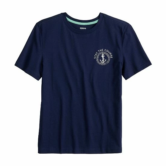 Kids 8-20 Sonoma Goods For Life® Everday Graphic Tee In Regular & Husky Mountain Bike Red 7 Kids 8-20 Sonoma Goods For Life® Everday Graphic Tee In Regular & Husky Mountain Bike Red - Image 5