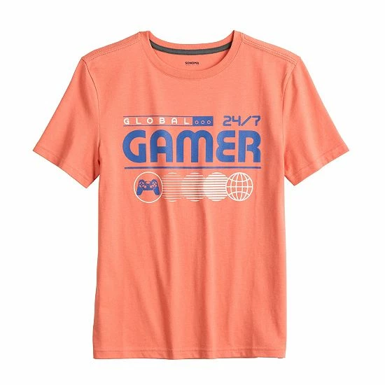 Kids 8-20 Sonoma Goods For Life® Everday Graphic Tee In Regular & Husky Mountain Bike Red 8 Kids 8-20 Sonoma Goods For Life® Everday Graphic Tee In Regular & Husky Mountain Bike Red - Image 6