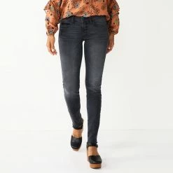 Women's Sonoma Goods For Life® Supersoft Stretch Midrise Skinny Jeans Wyatt Destructed 36 Women's Sonoma Goods For Life® Supersoft Stretch Midrise Skinny Jeans Wyatt Destructed -Sonoma Goods For Life shop unnamed file 99