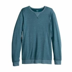 Men's Sonoma Goods For Life® Double Knit Crewneck Light Blue -Sonoma Goods For Life shop unnamed file 990