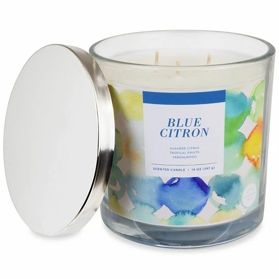 Sonoma Goods For Life® Blue Citron 14-oz. Candle Jar 7 Sonoma Goods For Life® Blue Citron 14-oz. Candle Jar - Image 5