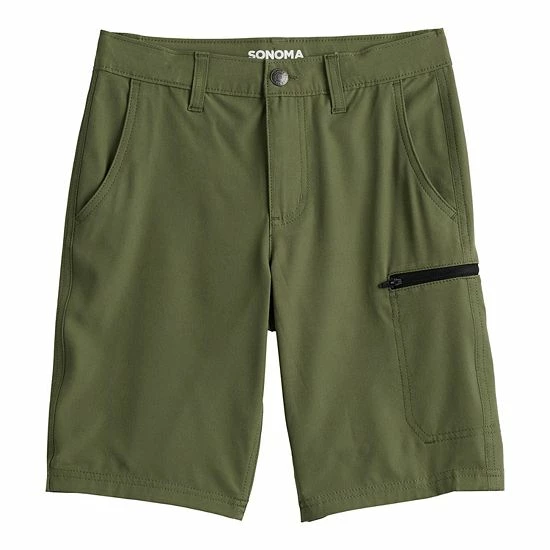 Boys 8-20 Sonoma Goods For Life® Flexwear Tech Shorts In Regular, Slim & Husky Beliwood 7 Boys 8-20 Sonoma Goods For Life® Flexwear Tech Shorts In Regular, Slim & Husky Beliwood - Image 5