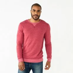 Men's Sonoma Goods For Life® Double Knit Crewneck Light Blue -Sonoma Goods For Life shop unnamed file 999