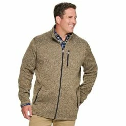 Big & Tall Sonoma Goods For Life® Supersoft Sweater Fleece Zip Jacket Blue -Sonoma Goods For Life shop unnamed file 9991