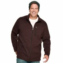 Big & Tall Sonoma Goods For Life® Supersoft Sweater Fleece Zip Jacket Blue -Sonoma Goods For Life shop unnamed file 9993